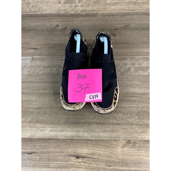 Womens Michael Kors MK Animal Print Wedge Slip On Sneakers 6.5 M - Picture 16 of 16